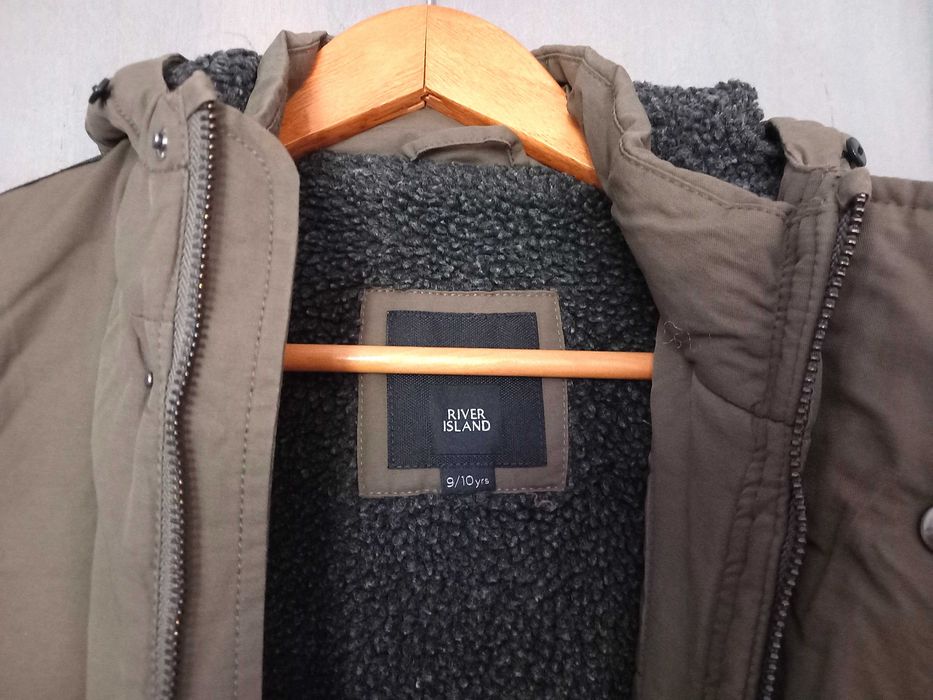Много топло зимно дълго яке River Island – 9–10 г. (140 см)
