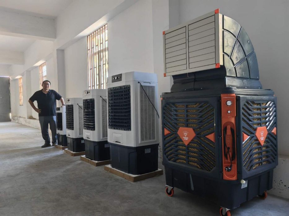 AIR-COOLER - Охлаждение воздуха, воздушный охладитель с водой