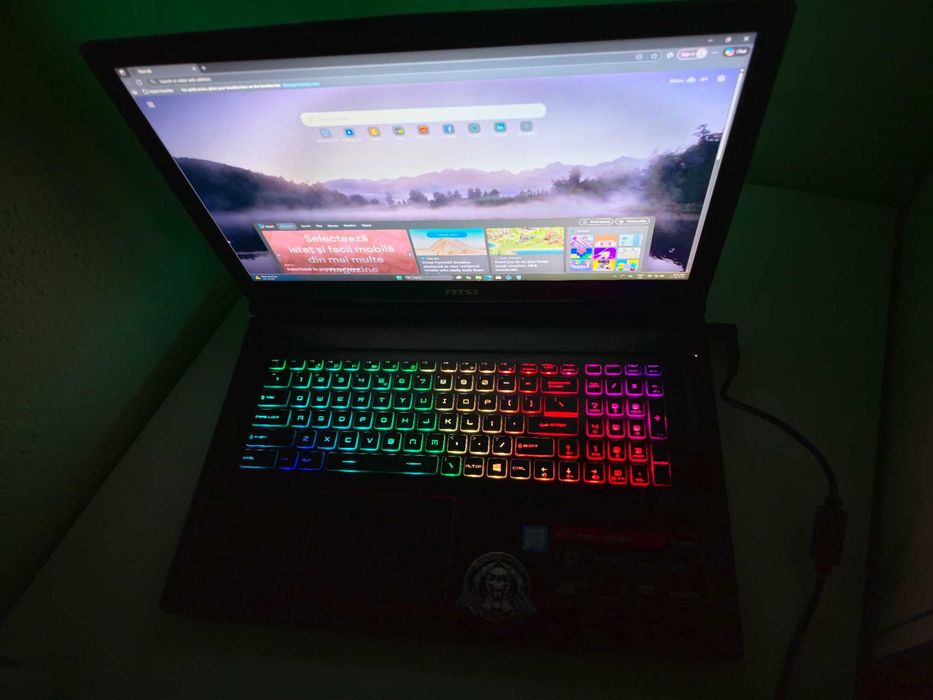 MSI GE73 Raider RGB 8RF – 16GB RAM – GTX 1070 8GB – 120Hz – Windows 11