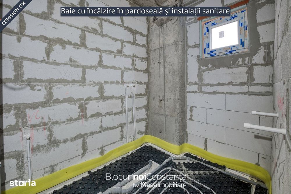#Avans 5.000€ · Studio la mare · încălzire în pardoseală | Mamaia Nord