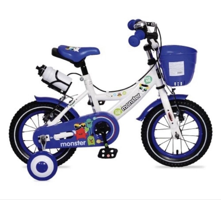 Детски велосипед 12" - 1281 син P60067