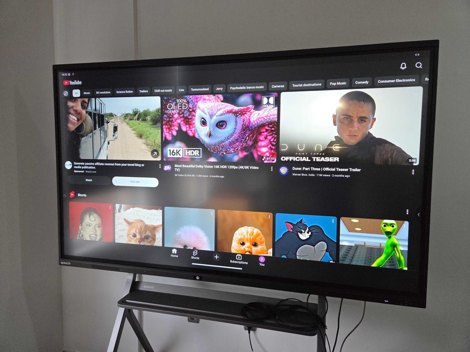 Интерактивен дисплей 86" 4K Wi-Fi 6E