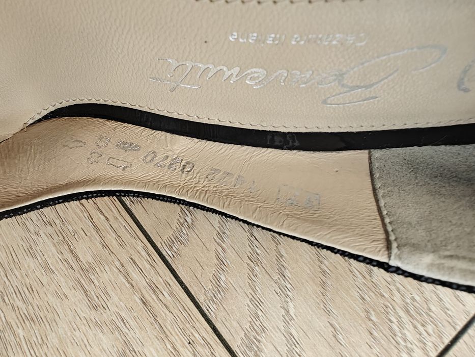 Pantofi stiletto piele Benvenuti 37