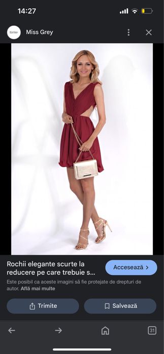 Rochie scurta eleganta