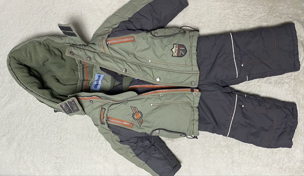 Детский зимний комбинезон