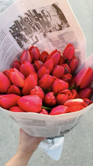 Тюльпаны с огорода