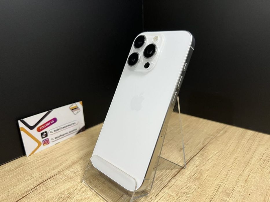 Iphone 16 Pro 128Gb White Titanium Second-Hand Foarte Bun 3 ani garanț