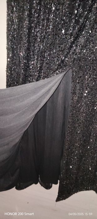 ЯДълга рокля с пайети