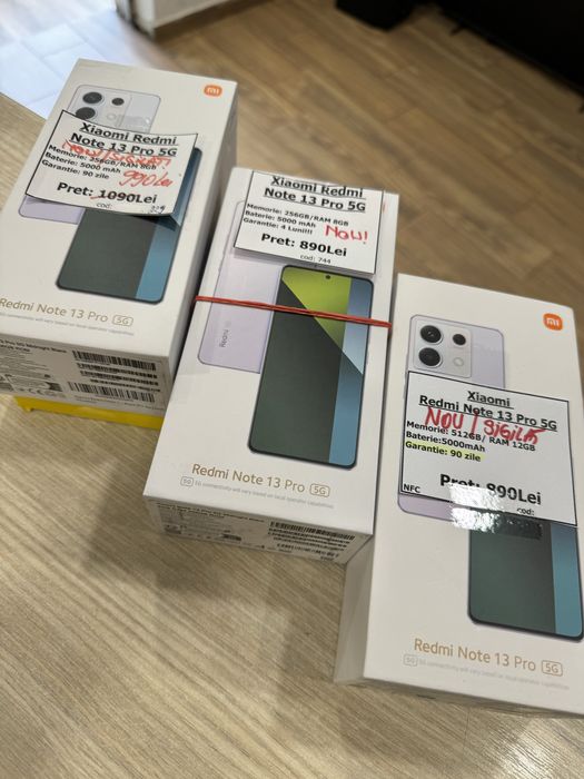 Xiaomi Redmi Note 13 Pro 5G 256gb nou sigilat