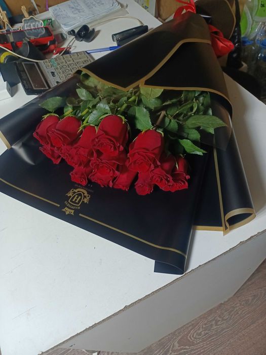 Розы цветы букеты Костанай Доставка