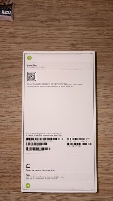 iPhone 18 pro 512GB