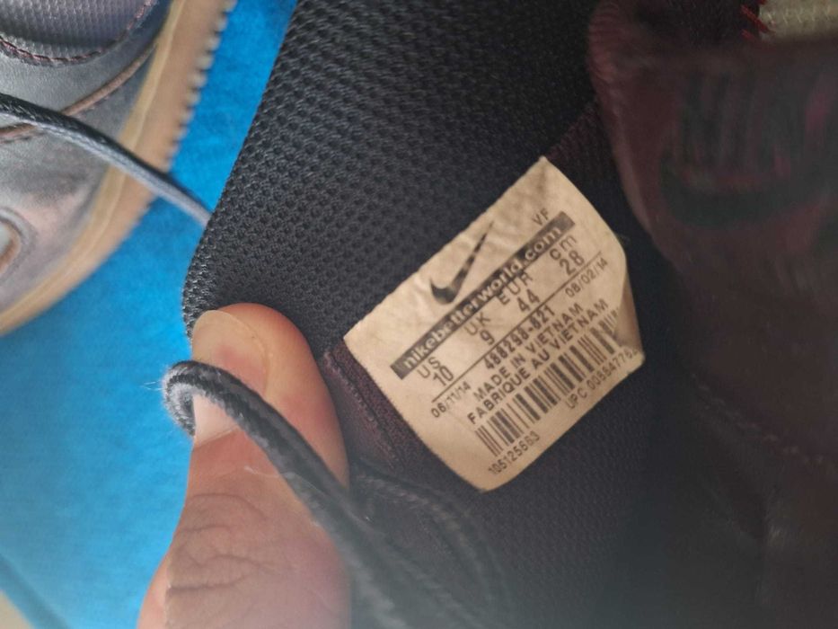 Nike Air Force 1 Winterized Burgundy