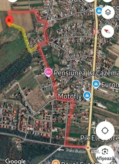 Teren intravilan  Bucov
