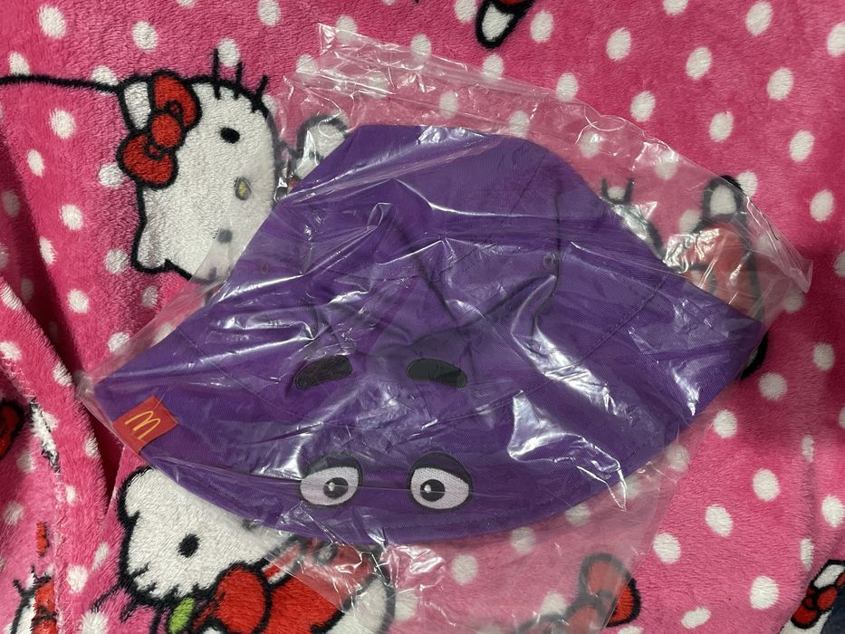 Pălărie bucket Grimace McDonald's – nouă, mov