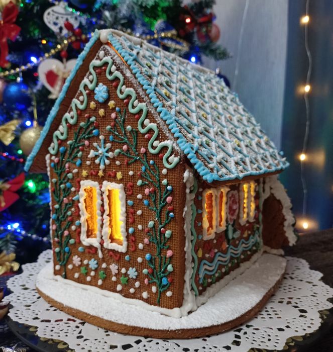 Пряничные домики съедобные