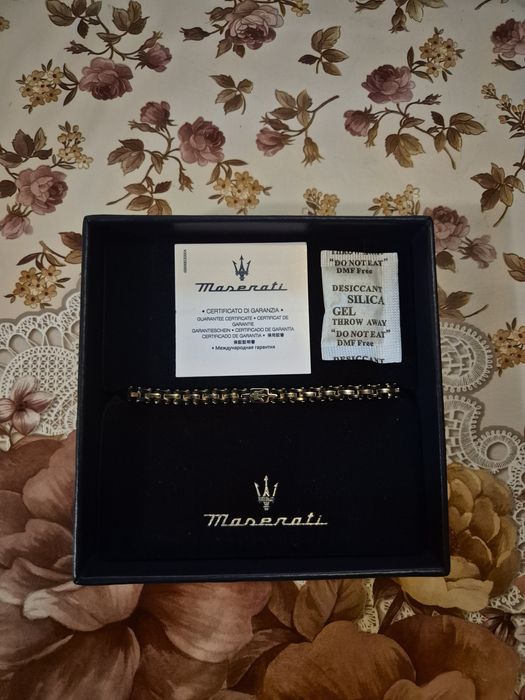 Brățară Maserati neagră