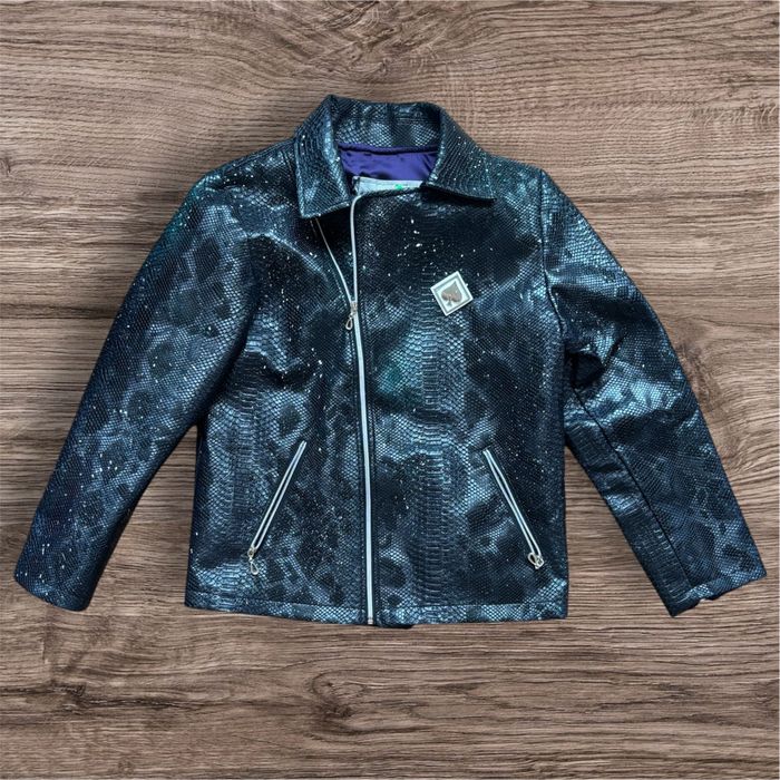 Alexander Spade Limited Edition Python Leather рядко кожено яке