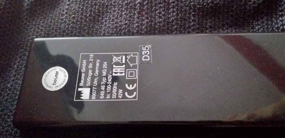 Aparat masaj Beurer MG254