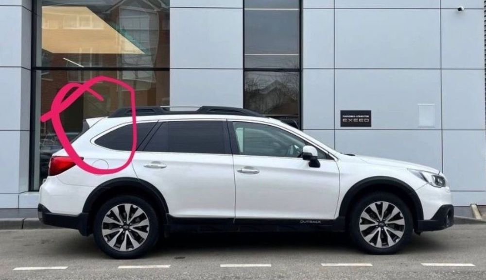 Спойлер Subaru Outback 2015–2017