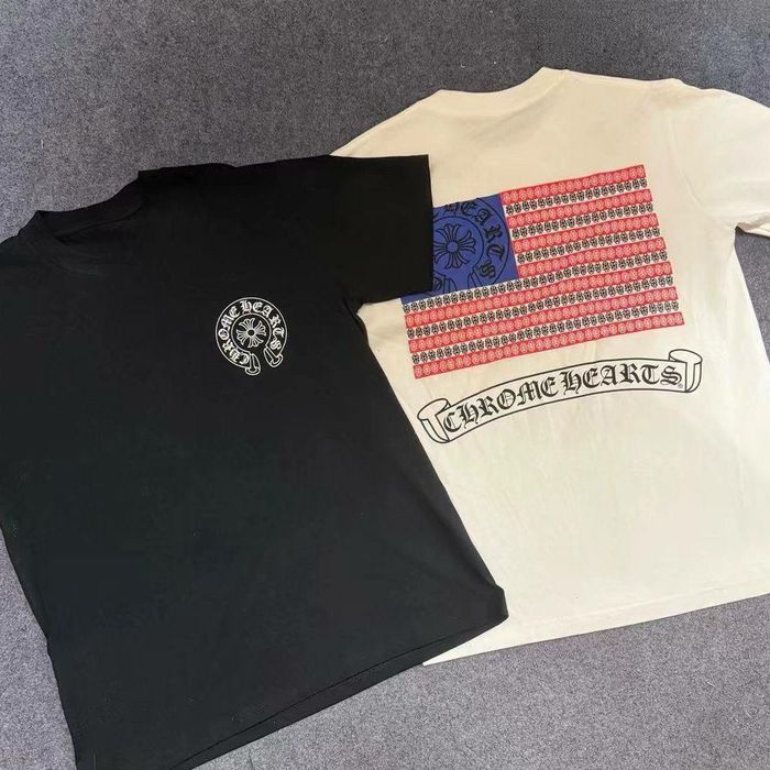 Chrome Hearts футболка 
Описание:
Новая футболка Chrome Hearts.
С