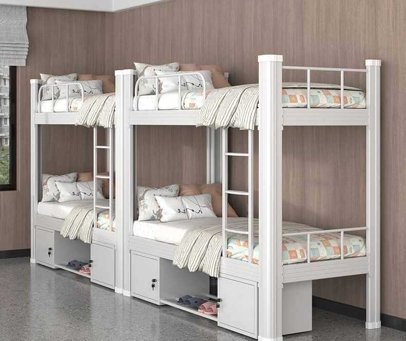 Metall ikki qavatli karavot yotoqxona va maktab uchun