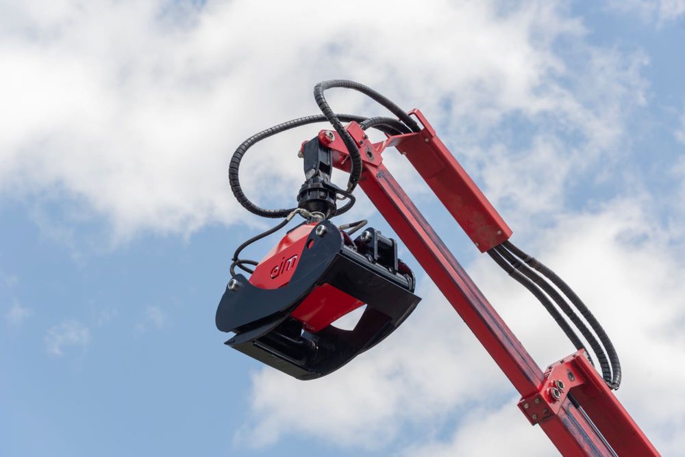 Remorca Forestier EIM 6, 8, 10, 12 tone macara 5, 6, 7, 7.5, 8 m