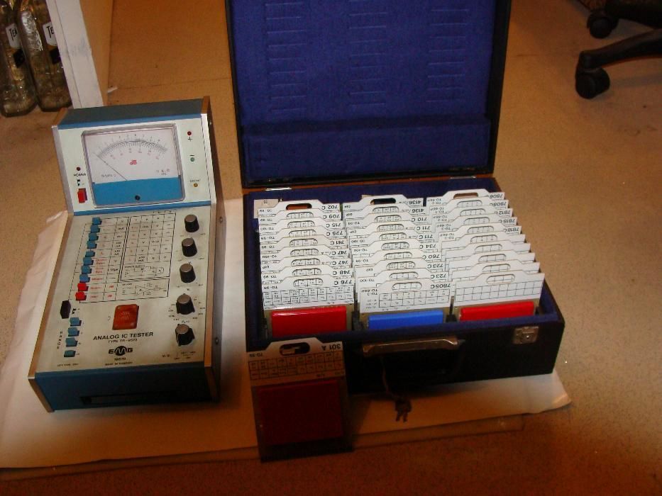Измерител на параметрите на аналогови интегрални схеми TR9573