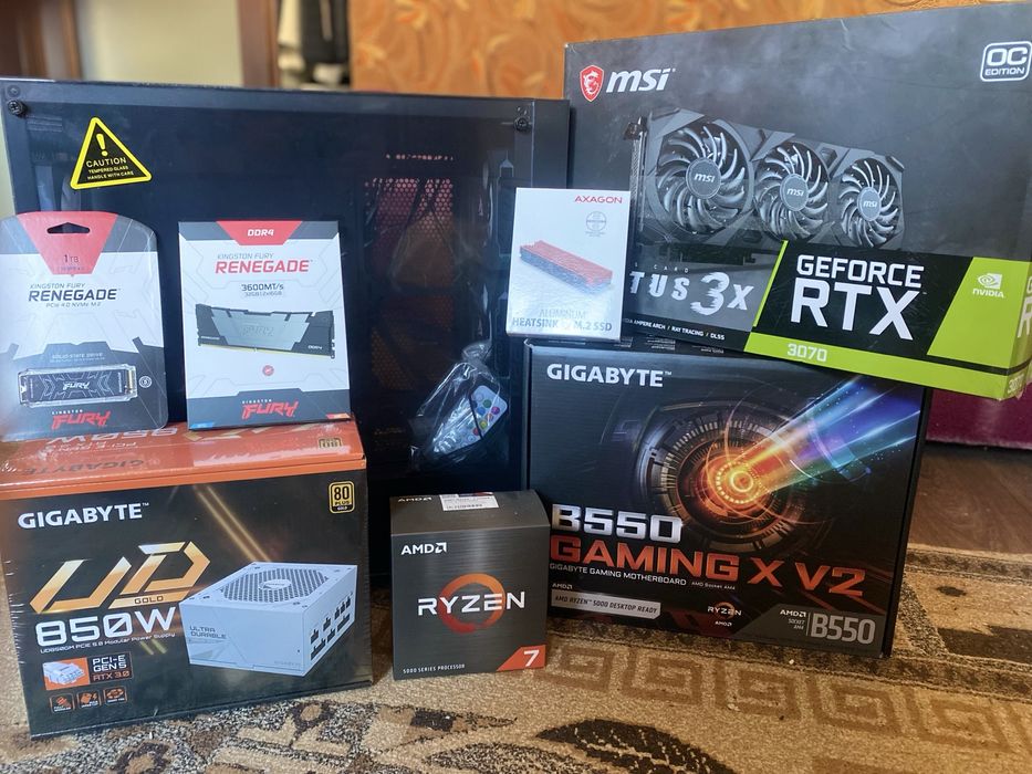 PC Gaming Ryzen 7 5700x|RTX3070|32gb DDR4 3600Mhz CL16 - Garantie 1 an