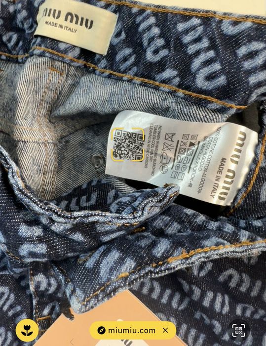 Дамски дънки Miu Miu (M)