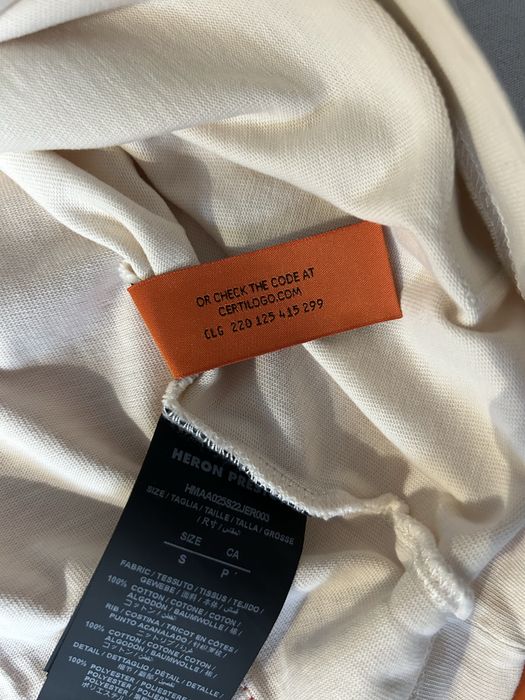 Heron Preston Flaming Skull T-shirt