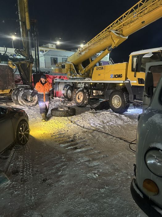 Грузовой мобильный шиномонтаж