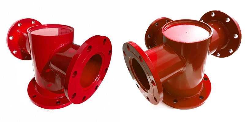 Подставка под пожарный гидрант — прочная, фланцевая