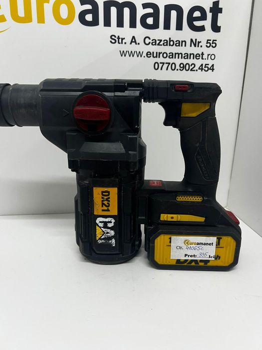 Ciocan rotopercutor CAT DX21B , SDS PLUS, 18V, 2.2 J , -I-