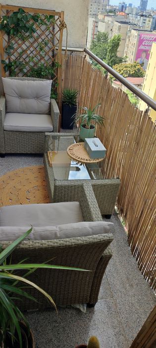 Set terasă/grădină 2 fotolii,masă și canapea