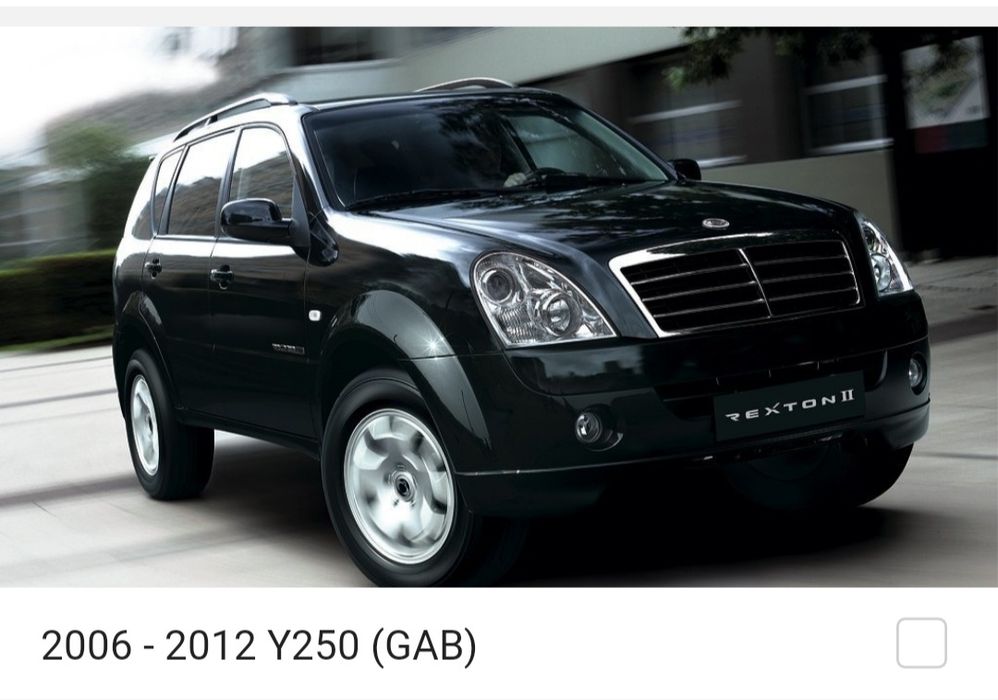 Запчасти SsangYong Rexton  СсангЁнг Рекстон