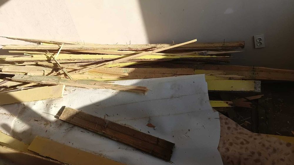 Доски б/у настил пола