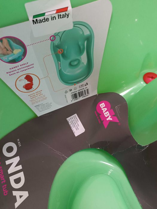 Ok Baby Бебешка вана Onda Evolution и барбарон бебешки