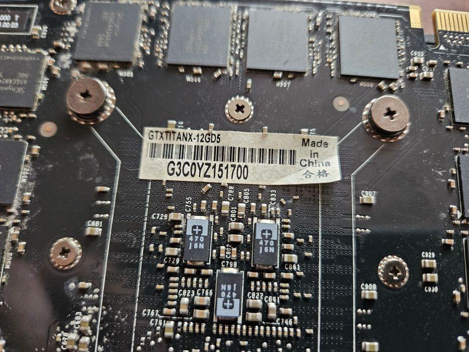 Placa video PCie Asus Nvidia GTX TitanX 12GB DDR5