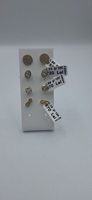 Cercei Aur 14 K#47158#46842#47092#47132