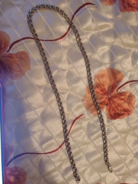 Цепочка мужская серебро