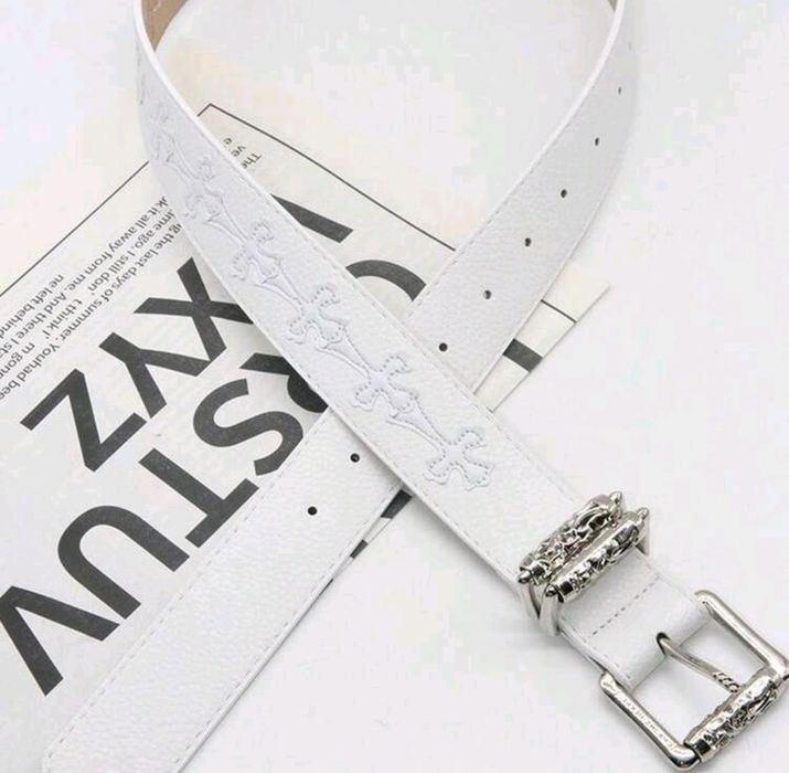 Curea Alba Chrome Hearts 105 cm