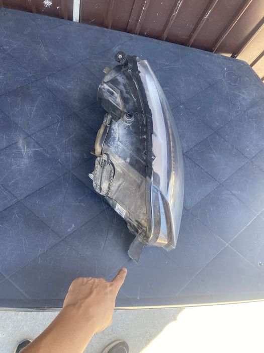 Far stanga halogen led drl skoda rapid 5j facelift