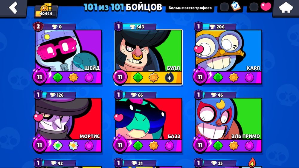 Аккаунт в игре Brawl stars.