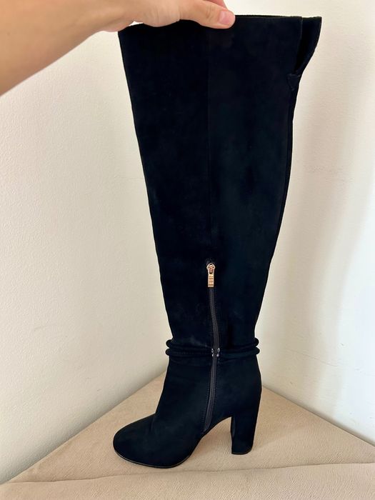 Ботуши от естествен велур - номер 37