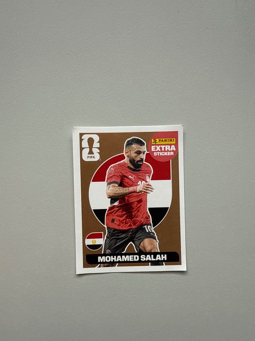 Стикер на Мохамед Салах world cup 2026 panini extra