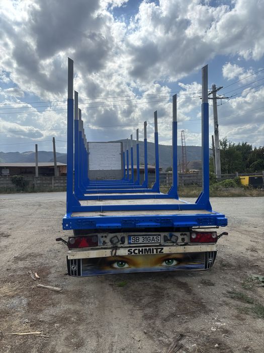 Semiremorca schmitz racoanta transport lemn impecabila buna de lucru 2011