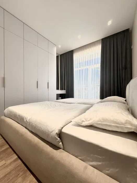 Стильный дуплекс 90 м² в ЖК Solaris — авторский ремонт, 1-я линия