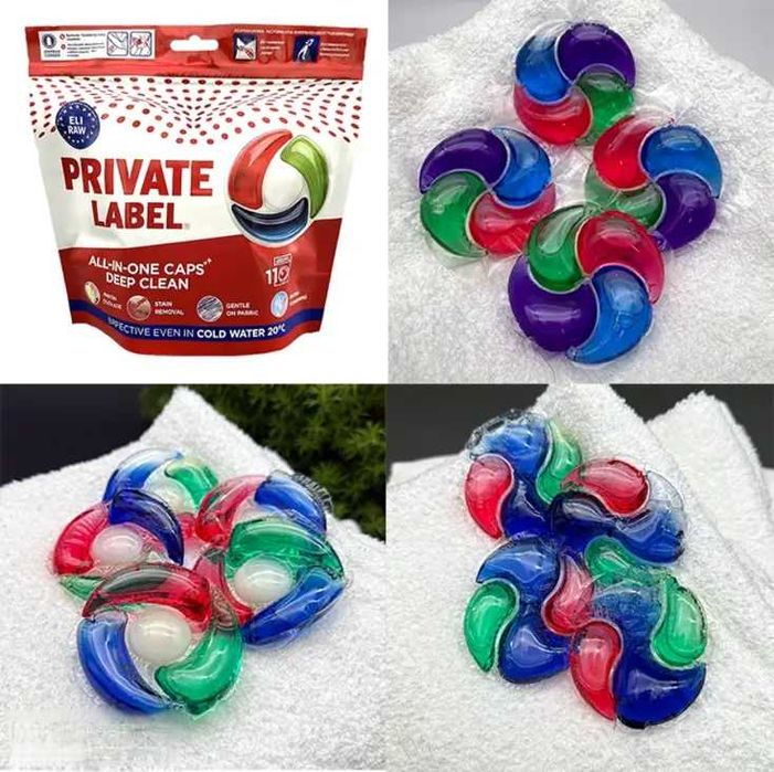 Капсули за пране 3в1 и 4в1 на едро | Производител B2B