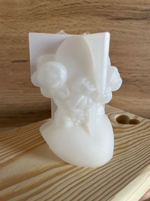 Силиконов молд / форма за свещ Жена