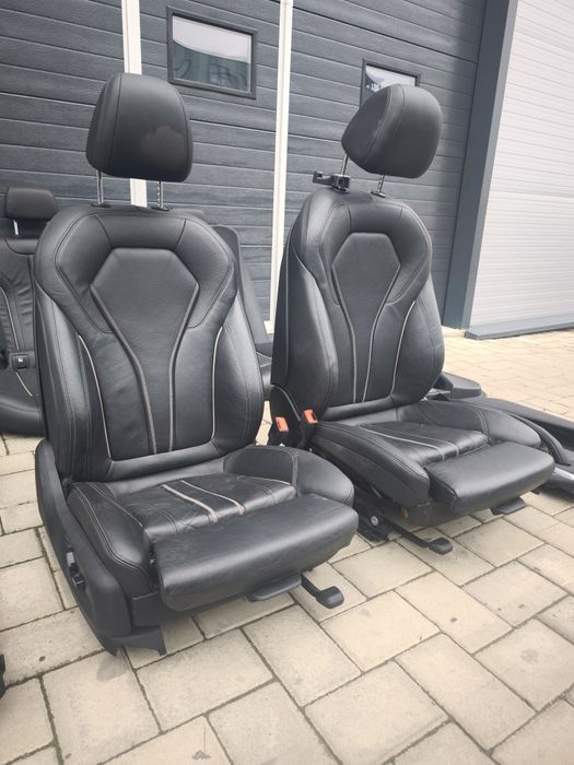 Interior piele neagra incalzit recaro BMW seria 5 G30 2018